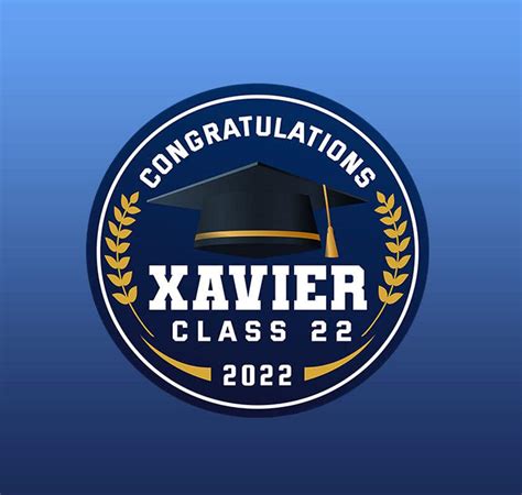 Step and repeat logo XAVIER CLASS OF 2022 | Freelancer