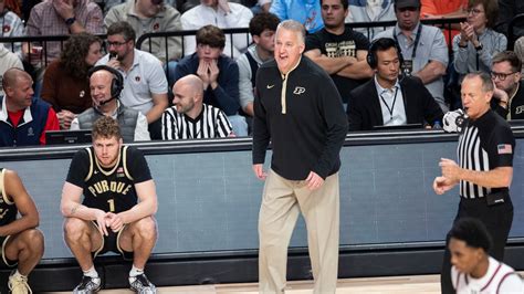 Purdue basketball coach Matt Painter previews Rutgers