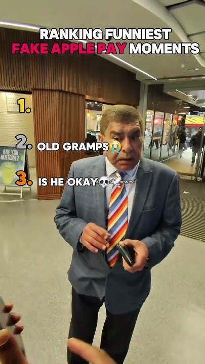 Ranking FUNNIEST fake apple pay moments - YouTube