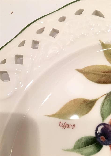 Vintage "Tiffany" Ceramic Dinnerware by, Brunelli, Italy S/12 at 1stDibs | designed by brunelli ...