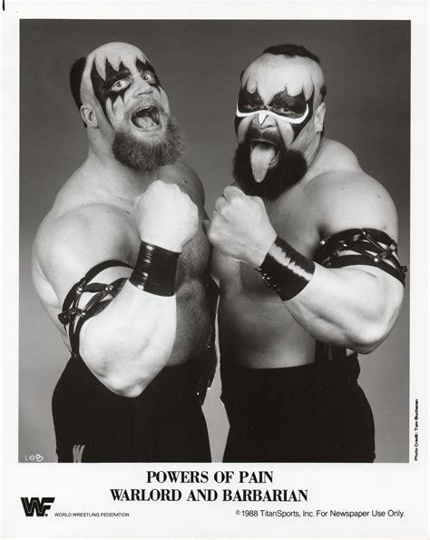 Powers Of Pain Warlord & Barbarian WWF Promo Photo – RetroWrestling.com