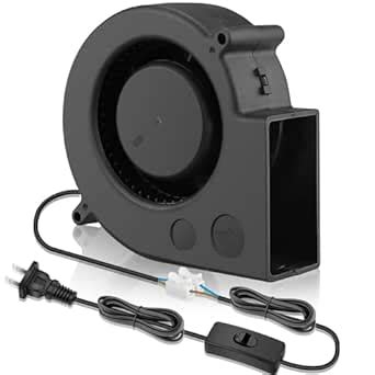 Wathai EC 97mm x 33mm Duall Ball High Airflow Centrifugal Blower Fan AC ...