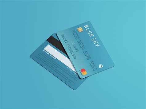 Blue Sky Card on Behance