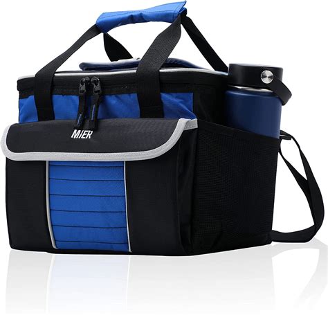 MIER Large Soft Cooler Bag Insulated Lunch Box Bag Picnic Cooler Tote ...