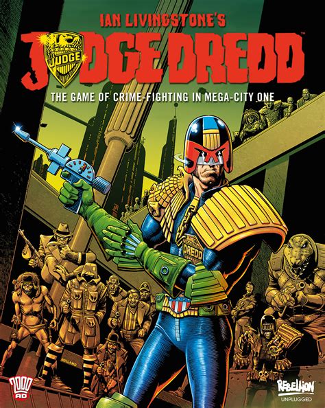 Ian Livingstone’s Judge Dredd: The Game of Crime Fighting in Mega-City One gets 2022 re-launch ...