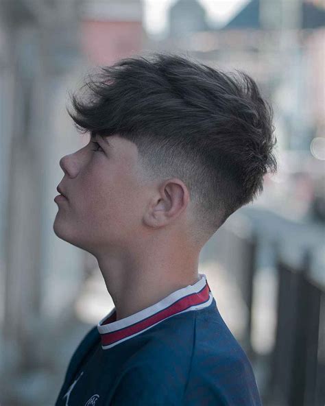 Taper Fade Haircut For Kids