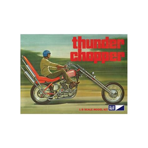 MPC 835 Thunder Chopper 1:8 Scale Plastic Model Kit - Requires Assembly ...