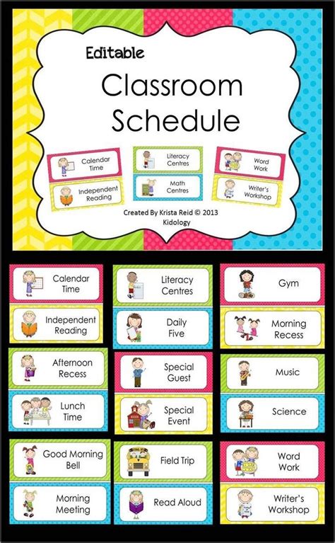 Image result for Classroom Computer Schedule Example