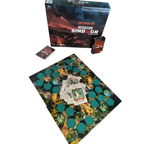 Toykraftt Decimate – Operation Sindoor Game | Strategic Board Game for ...