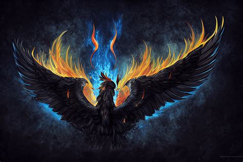 Blue Fire Phoenix Wallpapers - Top Free Blue Fire Phoenix Backgrounds ...