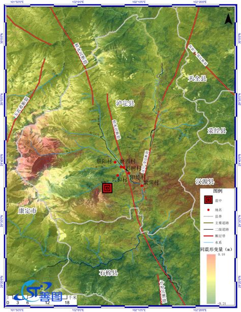 四川地震带分布图，四川处于哪个地震带上（四川泸定5.6级地震,6.8级余震为何持续这么久）_犇涌向乾