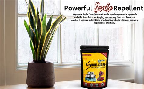 Veganie-X Snake Guard snake repellent powder | Non-Toxic, Eco-Friendly ...