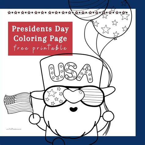 Printable President Day Coloring Pages [2025]