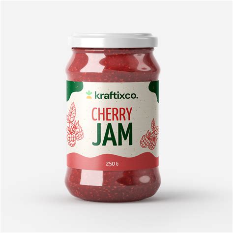 Jam Jar Labels – Custom Printed Stickers for Food Packaging | Kraftix ...