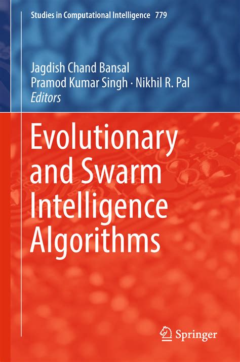 Evolutionary and Swarm Intelligence Algorithms | JC Bansal