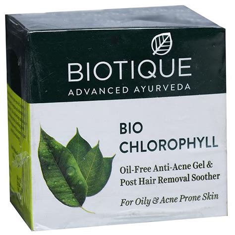 Biotique Bio Chlorophyll Oil Free Anti-Acne Gel, 50 gm Price, Uses ...