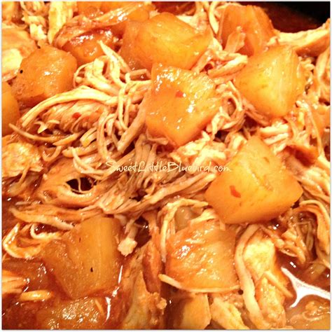 Crockpot Pineapple Chicken