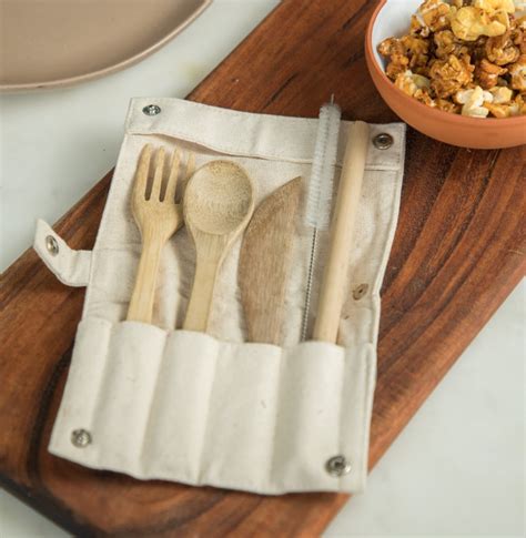 Bamboo Cutlery Set – For Earth's Sake