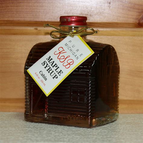 Log Cabin | Pure Maple Syrup Bottles