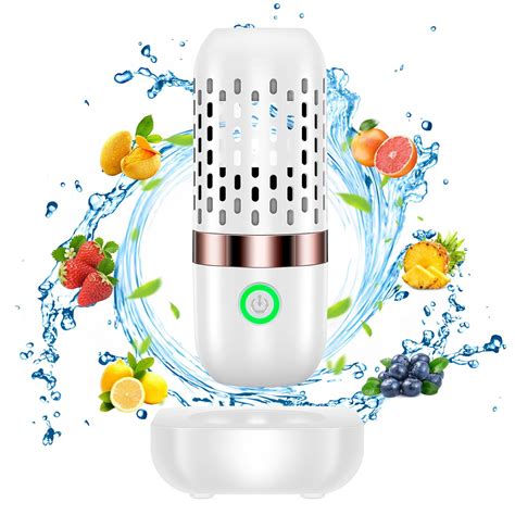 Buy Fruit and Vegetable Washing Machine,Portable Fruit Cleaner Device ...
