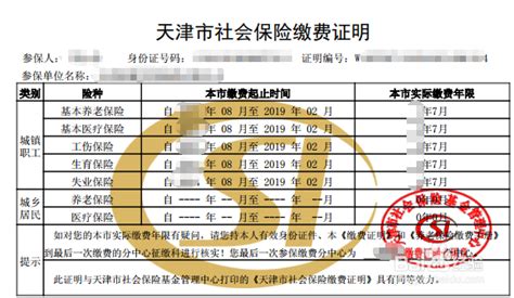 天津个人社保缴费证明如何网上打印_360新知