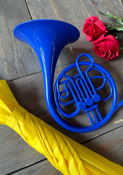 FAN CORNER CREATIONS 16in Blue French Horn Wall Hanging - HIMYM Prop ...