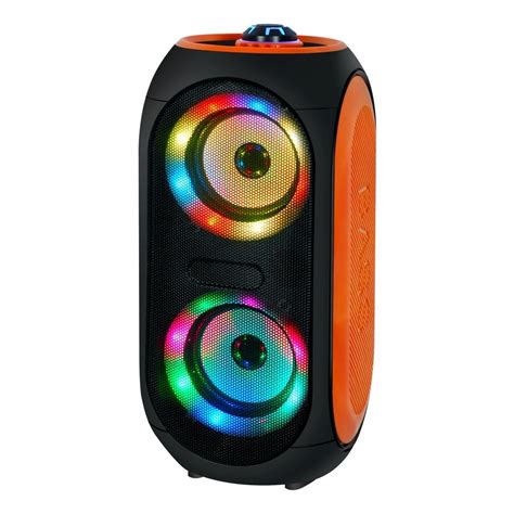 Dual 4 Inch Private Mould RGB Circle Light Bluetooth Wireless Party ...