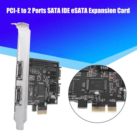 Produktbild von KALEA Controller-Karte - SATA/eSATA + IDE Auf PCIe, 2 Ports Each