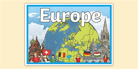Europe Display Poster - Europe Display Poster