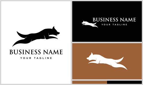 silhouette german shepherds logo design 29180053 Vector Art at Vecteezy - silhouette of german shepherd
