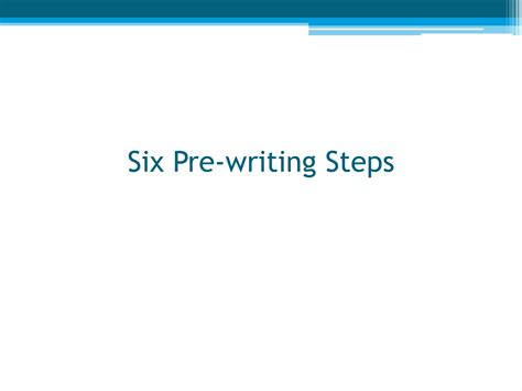 Image result for +Pre Writing Steps