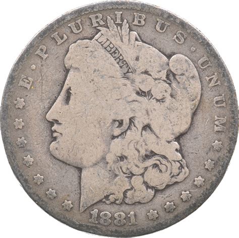 Early - 1881 Morgan Silver Dollar - 90% US Coin | Property Room