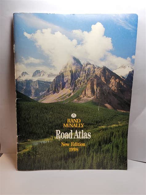 New Edition 1998 Rand McNally Road Atlas United India | Ubuy