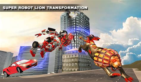 Ultimate Wild Lion Robot: Car Robot Transform Game - App on Amazon Appstore