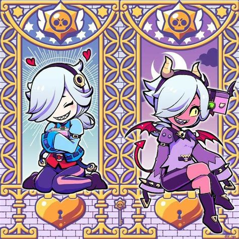 Colette x 悪魔Colette / brawl stars | Star art, Battle star, Star r34