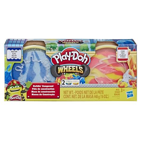 Play-Doh Wheels Fire and Water Building' Compound 2-Pack – Juplay World