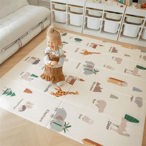 Amazon.com : Baby Play Mat, Extra Large Foldable Play Mat for Baby 79 ...