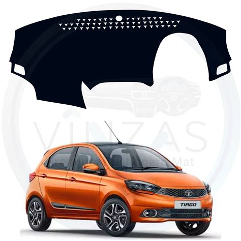 Car Dashboard Cover Mat For Tata Tiago 2016 To 2025 – Vinzas