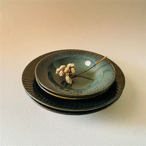 Enjoy a classical dining experience in our ceramic pasta plates ...