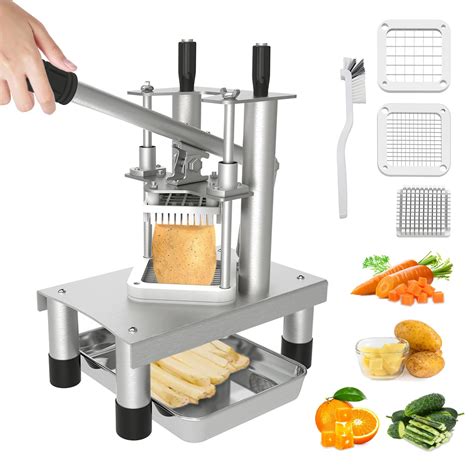Commercial French Fry Cutter,Stainless Steel French Fries Machine,Heavy ...