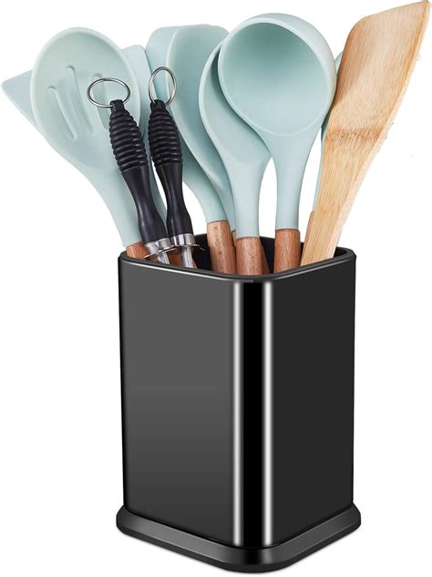 Buy RedCall Stainless Steel Kitchen Utensil Holder for Countertop,Large ...