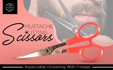 Shalimar Brand 5" Inches Mustache Cutting Scissor for Art & Craft ...