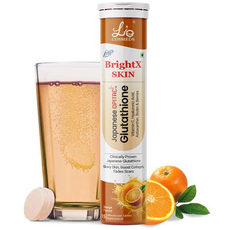 BrightX Clinically Proven OPITAC Japanese Glutathione Supplement for ...