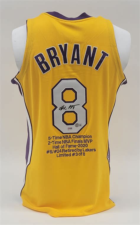 Lot Detail - Kobe Bryant Autographed 1999-00 Los Angeles Lakers NBA ...