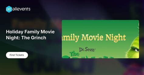Holiday Family Movie Night: The Grinch , Poncitlan Square, Palmdale, 12 ...