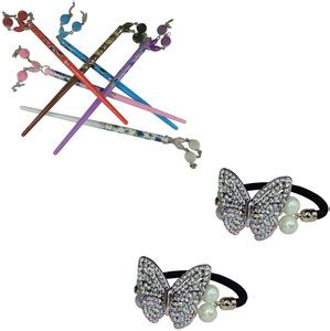 De-Ultimate Combo Bridal Salon Hair Styling Bun Decoration Fancy Juda ...