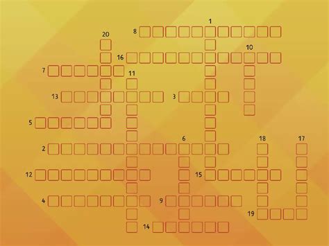 Bahasa Indonesia - Crossword