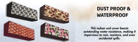 MW PRINTS Split AC Cover set of Indoor and Outdoor units used for 1 Ton ...