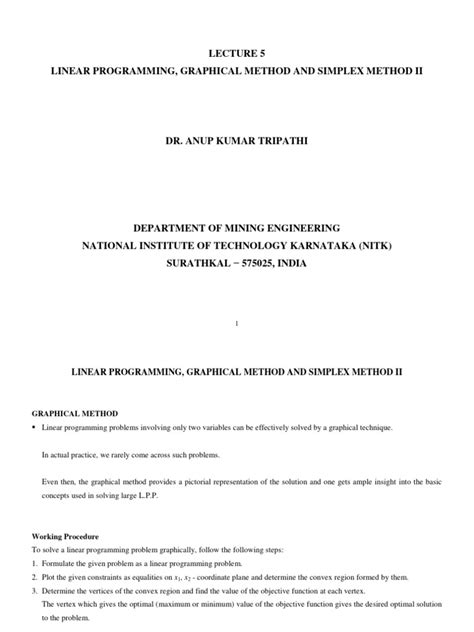 Linear Programming Methods 的图像结果