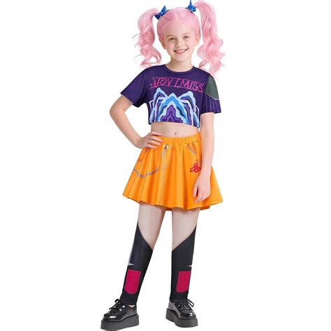 L-email Wig KPOP Demon Hunter MIRA Kids' Cosplay Costume – lemailwig